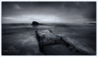 Black and white seascape photography - Sedgefield